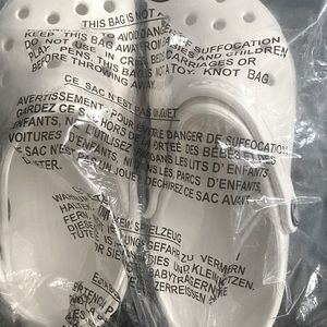 White crocs